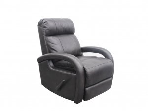 (image for) Barcalounger - Swivel Glider Recliner Harvey - Wrenn Gray